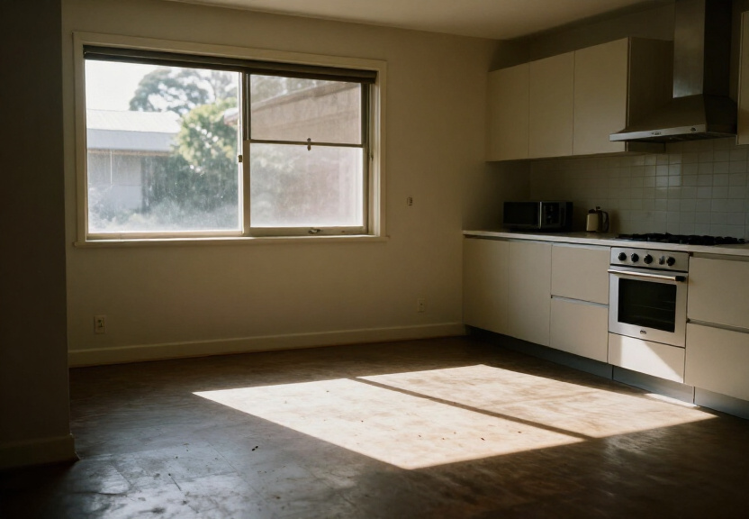 Clean, cockroach-free Fairlight kitchen after treatment